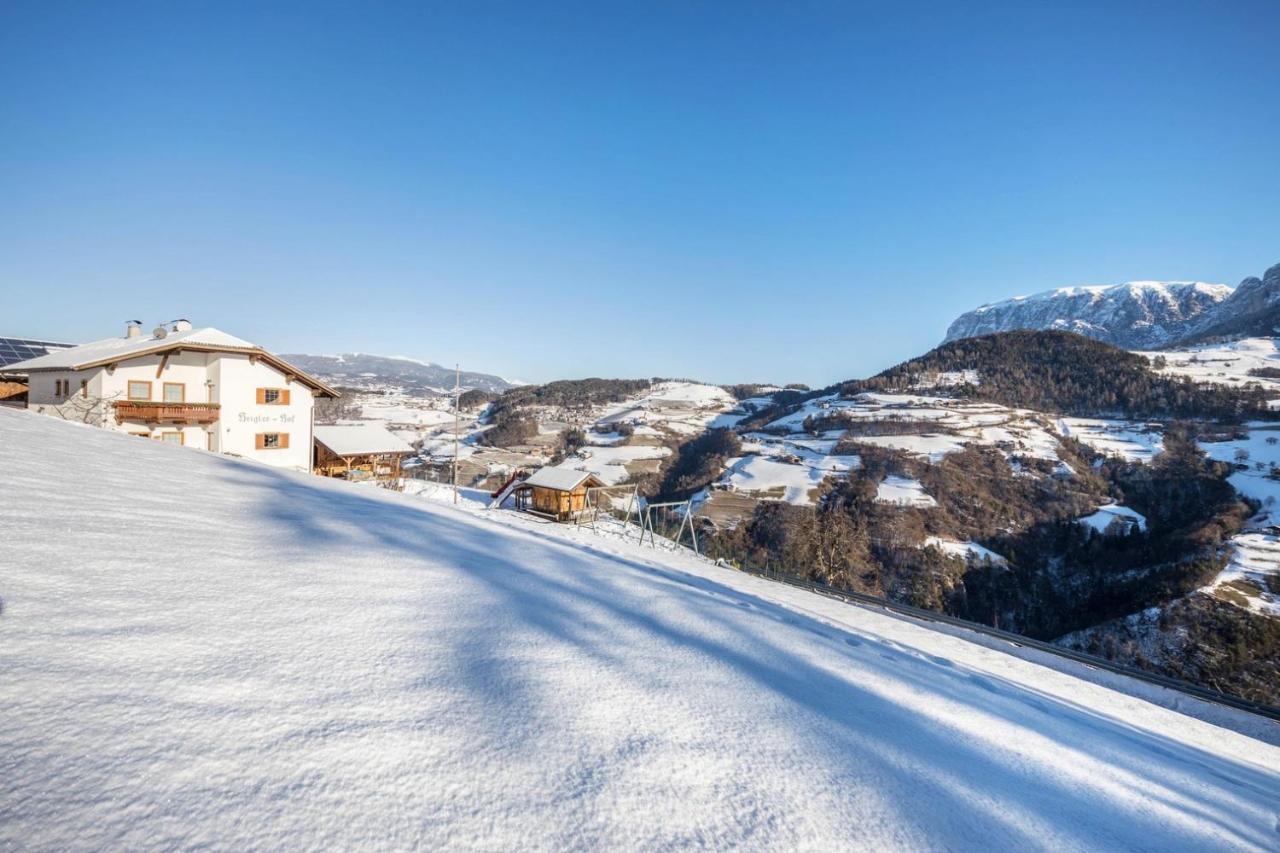 Wohnung Schlern Heigler Hof Collepietra  Dış mekan fotoğraf