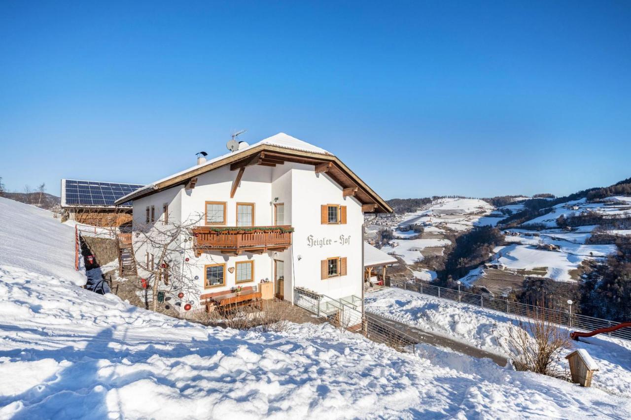 Wohnung Schlern Heigler Hof Collepietra  Dış mekan fotoğraf