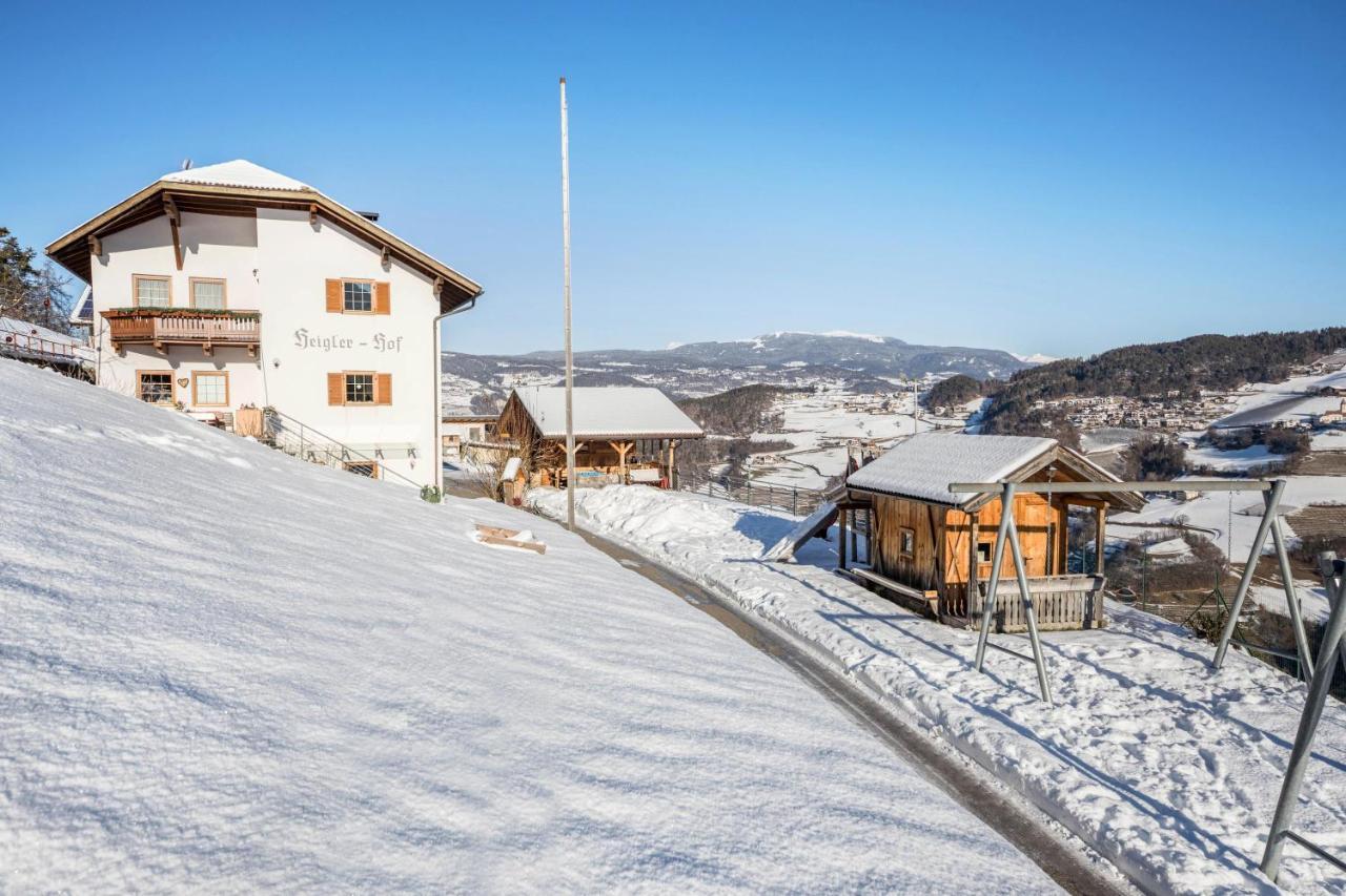 Wohnung Schlern Heigler Hof Collepietra  Dış mekan fotoğraf
